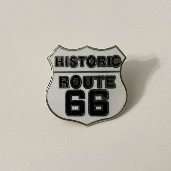 Vintage Historic Route 66 Pin - Picture 8 of 8